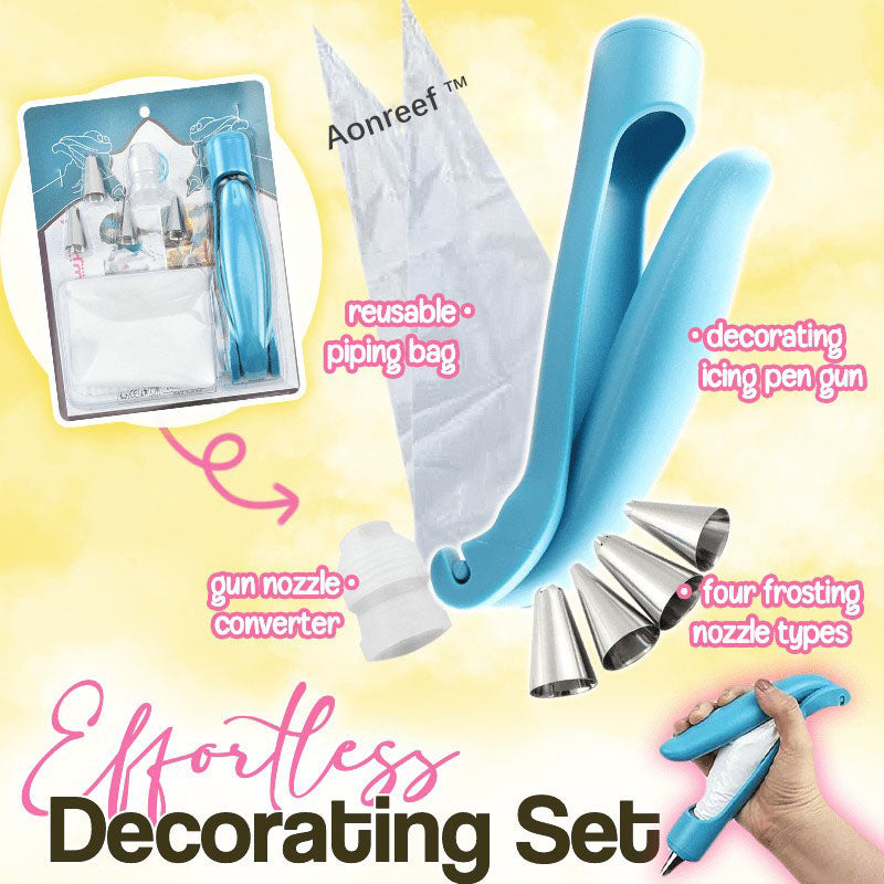 Aonreef™ Cake Decorating Piping Pen Tool and Nozzle Set
