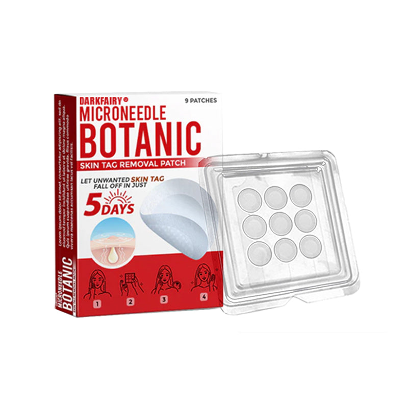✅👩⚕️ DarkFairy® MicroNeedle Botanic Skin Tag Removal Patch 🇺🇸 Made in the USA