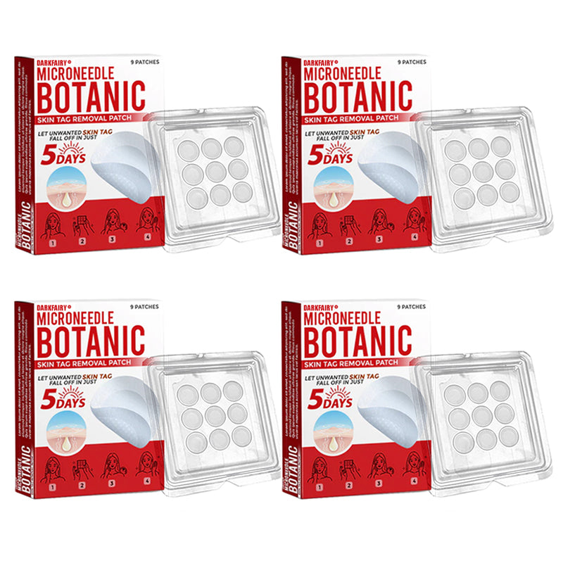 ✅👩⚕️ DarkFairy® MicroNeedle Botanic Skin Tag Removal Patch 🇺🇸 Made in the USA