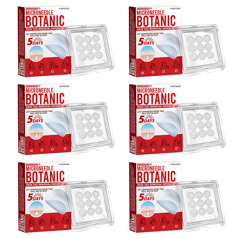 ✅👩⚕️ DarkFairy® MicroNeedle Botanic Skin Tag Removal Patch 🇺🇸 Made in the USA
