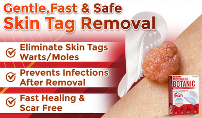 ✅👩‍⚕️ DarkFairy® MicroNeedle Botanic Skin Tag Removal Patch 🇺🇸 Made in the USA