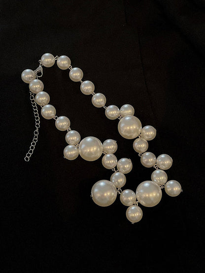 Temperament Statement Beads Necklace