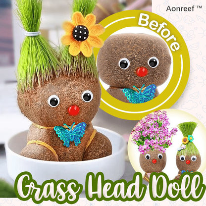 Aonreef™ Grass Head Doll