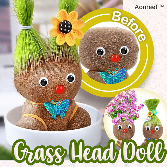 Aonreef™ Grass Head Doll