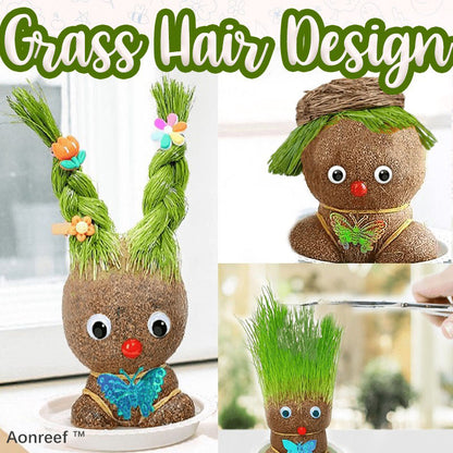 Aonreef™ Grass Head Doll