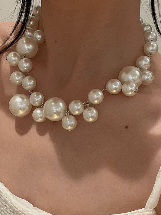 Temperament Statement Beads Necklace