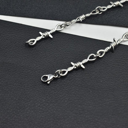 Silver Wire Necklace