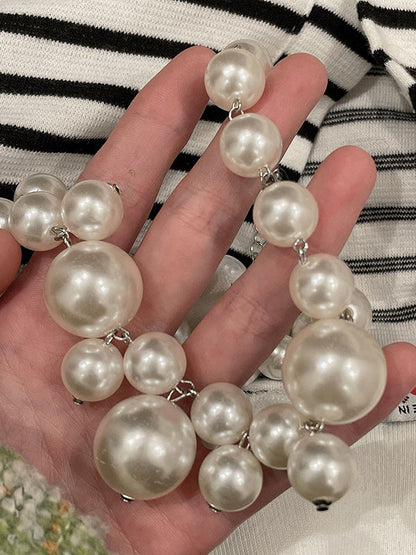 Temperament Statement Beads Necklace