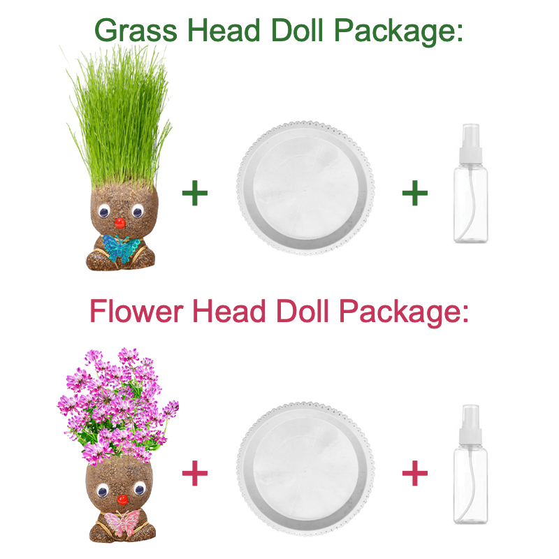 Aonreef™ Grass Head Doll